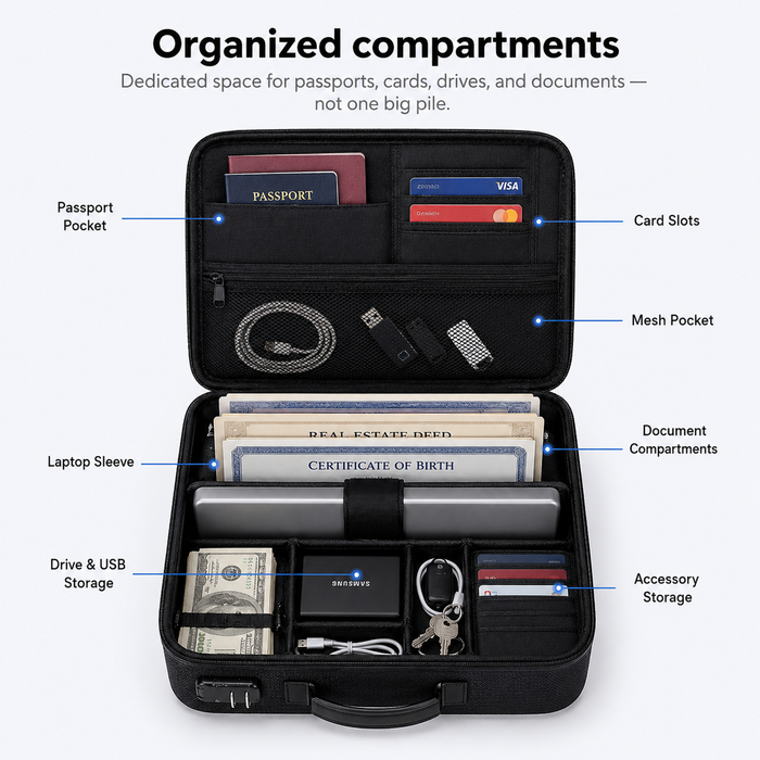 Organized compartments
